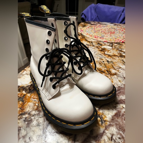 doc martins, worn a couple times nothing wrong just too small! - Picture 1 of 4